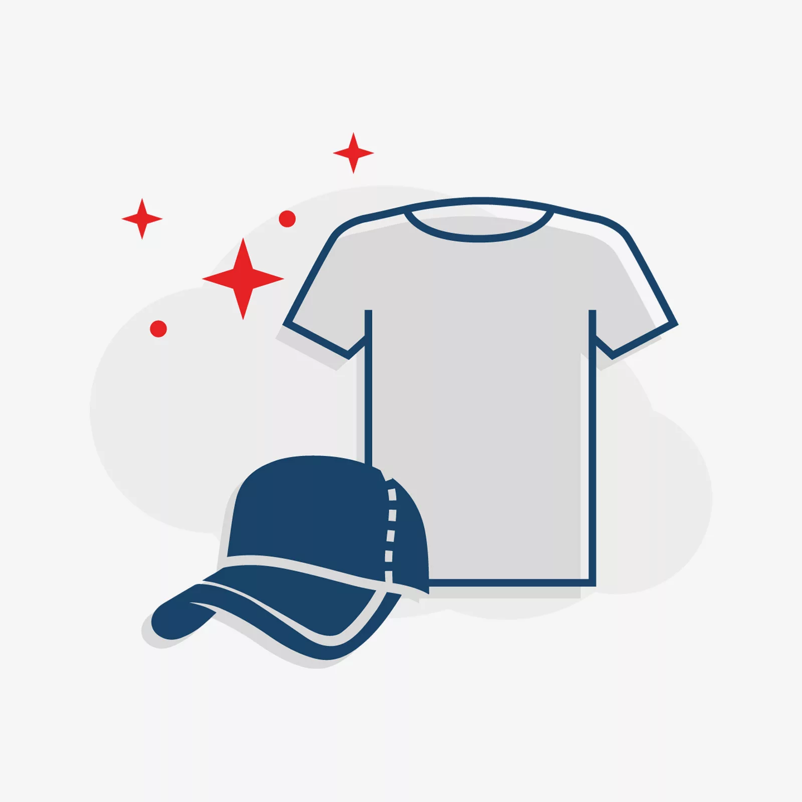 Icon T-Shirt und Käppi