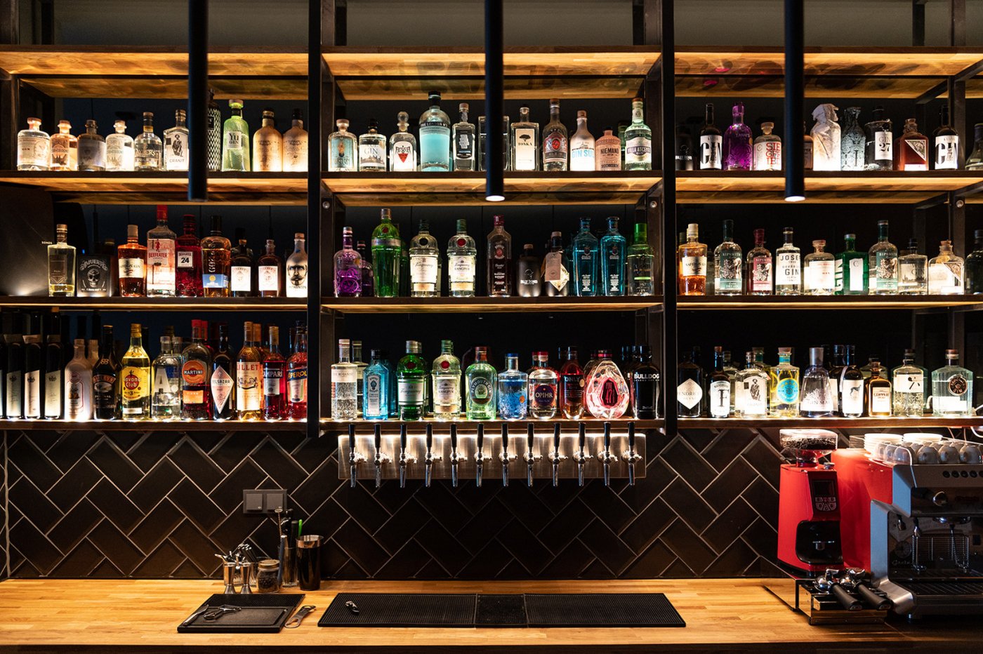 Fotografie von der Bar von Heinrich Bar und Vinothek