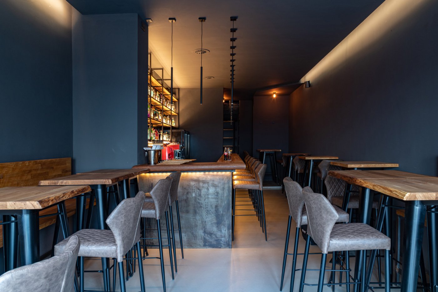 Fotografie von der Bar von Heinrich Bar und Vinothek